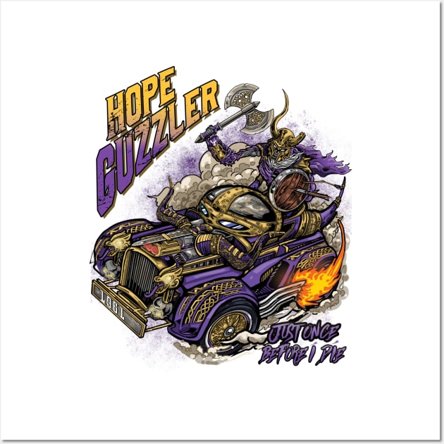 Minnesota Vikings Fans - Hope Guzzler Wall Art by JustOnceVikingShop